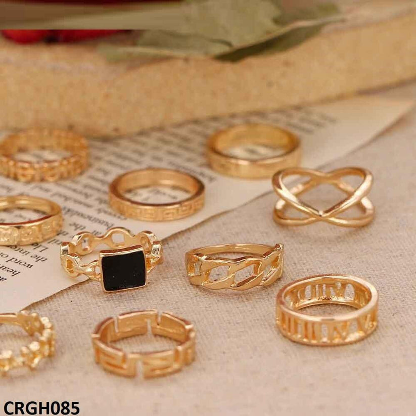 Chic Stacking Rings Set