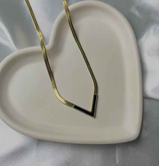 Twin Heartstone Chain