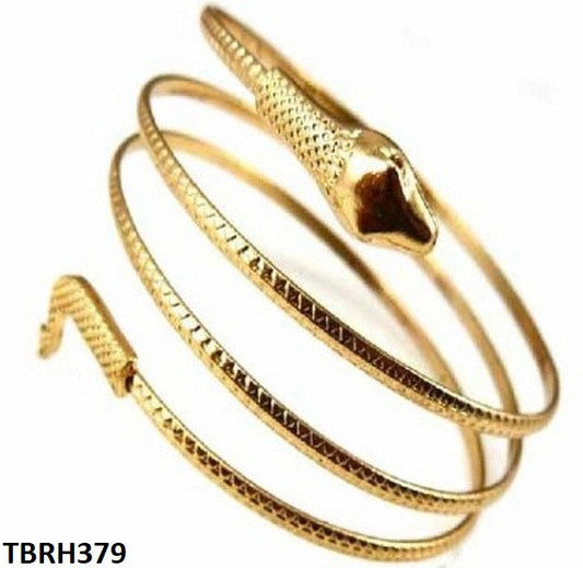 Golden Round Snake Bracelet