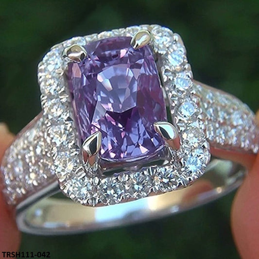 Purple Luxe Crystal Ring